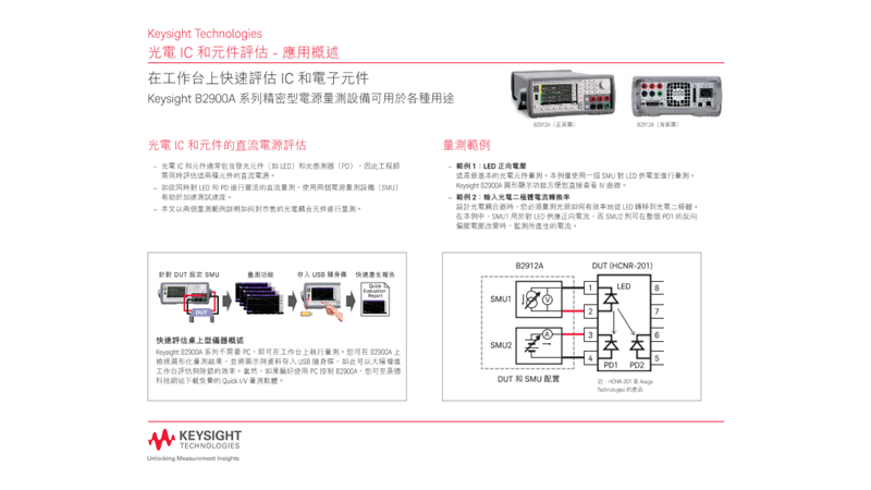 Optoelectronic IC/Component Evaluation